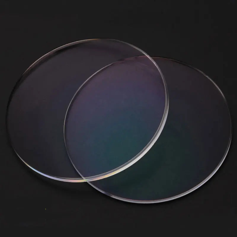 1.67 Anti-Blue Ray Single Vision Aspheric Optical Prescription Lenses UV400 Anti-Radiation and Anti-Reflective Coating Lens