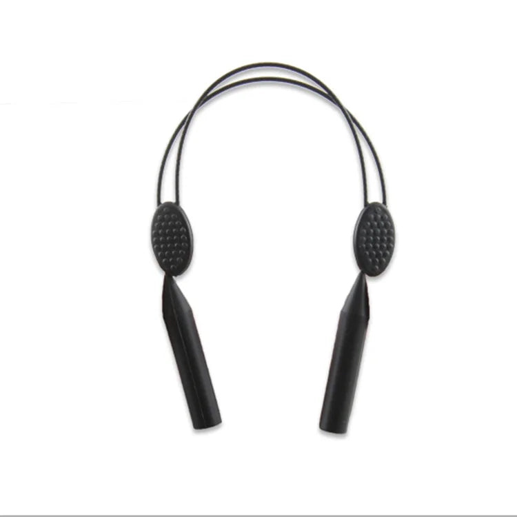 Adjustable Glasses Lanyard Sports Non-slip Anti-lost Neck Strap Reading Glasses Elastic Anti Slip Cords Ear Hook Suit Silicone