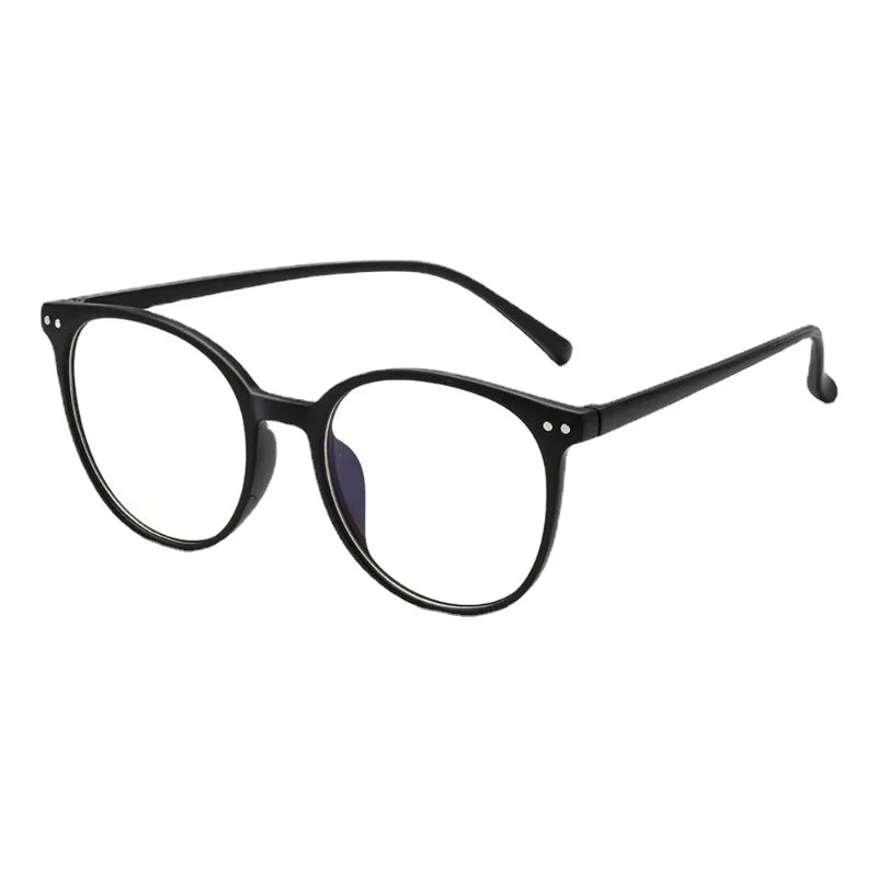 Blue Light Glasses Women PC Frame Resin Lens Anti Blue Light Blocking Radiation Trend Clear Lenses Transparent Optical Spectacle