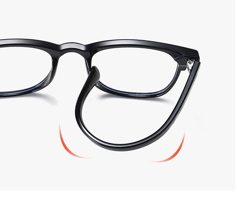Casual Women Anti-blue Light Myopia Glasses Computer Goggles Protection Eye Diopter 0 To -4.0 Oval Frame for Men Eyeglasses
