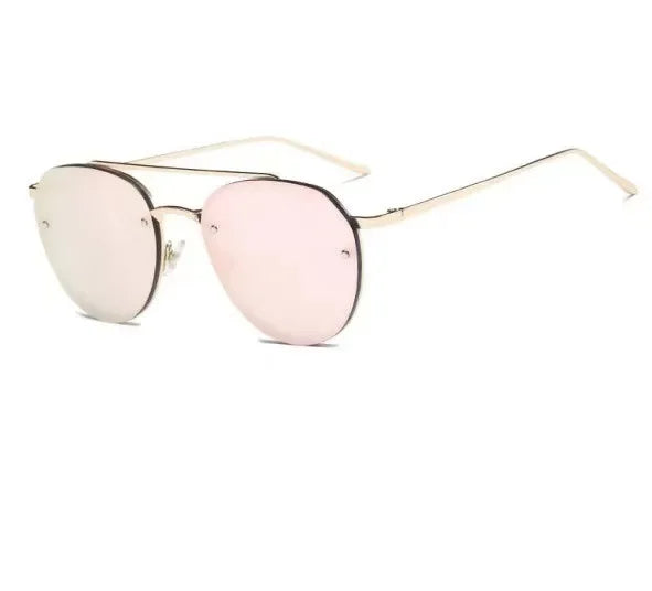 Tide Sunglasses Women Oval Ultraviolet-proof Premium Pink Sun Glasses Men Outdoor Cycling Driving Sun Eyewear Gafas