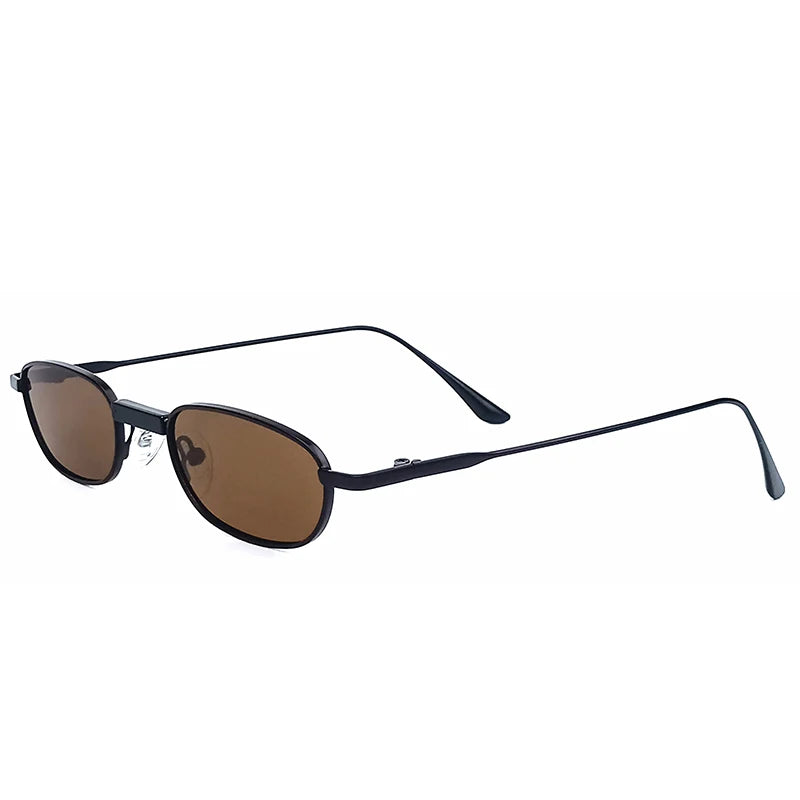 HBK New Retro Polarized Sunglasses Men Small Frame Tac Lenses Punk Sun Glasses Women Fishing Outdoor Party Eyeglasses