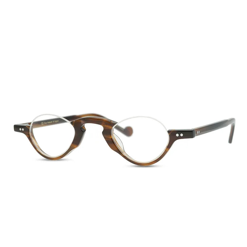 JAPANESE Style Half Frame Acetate Eyeglasses Frames men Myopia Glasses Women Designer Brand Retro Classical Accessories