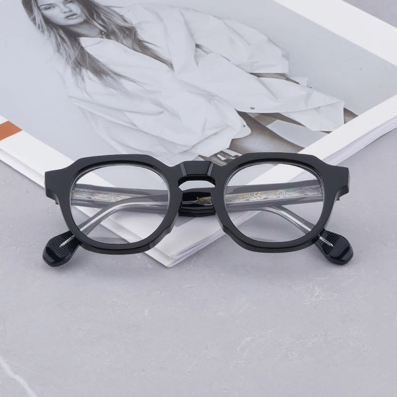 Japanese Vintage Classical Prescription Glasses Optical Myopia Frame Eyewear Glasses Men Quality Aceteate Eye Glasses for Men