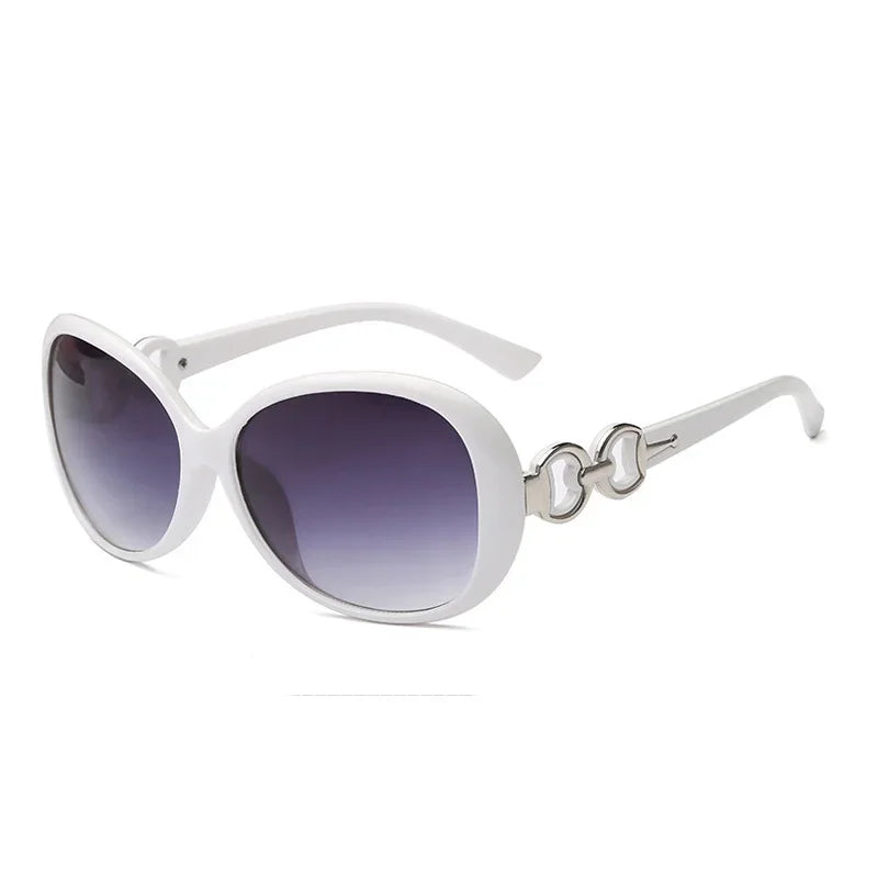 New Large Frame Oval Shape Sunglasses Women's Brand Designer Sun Glasses Women's Outdoor Driving Travel Eyewear UV400