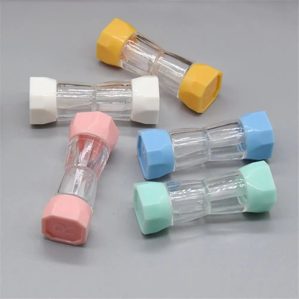 Contenitore per lenti a contatto multicolore portatile, contenitore per occhiali, custodia per lenti a contatto
