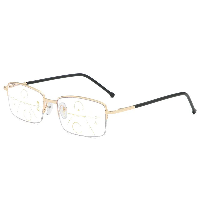 Quality Progressive Multifocal Bifocal Reading Glasses Men Women Anti Blue Light Optics Eyeglasses Anti-Computer Radiation Cheap
