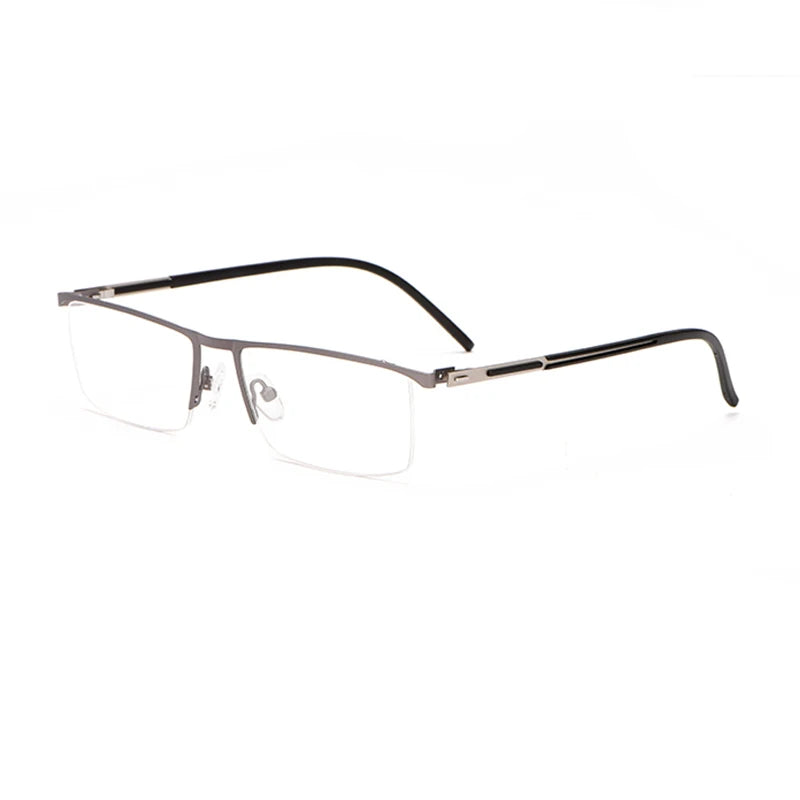 Retro Square Reading Glasses men Anti Blue Ray Customized Myopia Frame Oversize Rim Bluecut Lenses Flexible glasses
