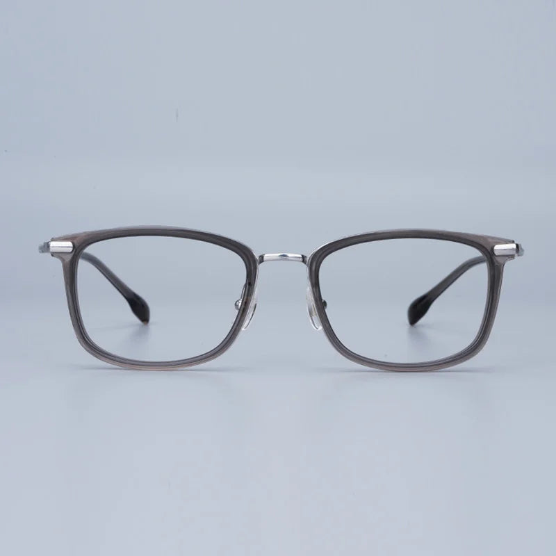 Classical Stylish Square Glasses Frames Men Aesthetic Sunglasses Women Luxury Titanium Eyewear Color Lenses Eyeglasses