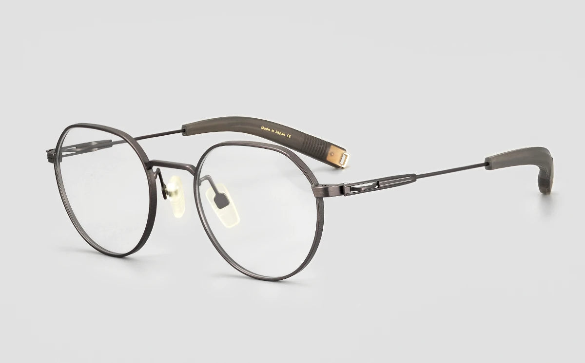 Pure Titanium Men's Eyeglasses High Quality Square Frame Glasses Eye Glasses Frames for Men Prescription Glasses Glasses Men