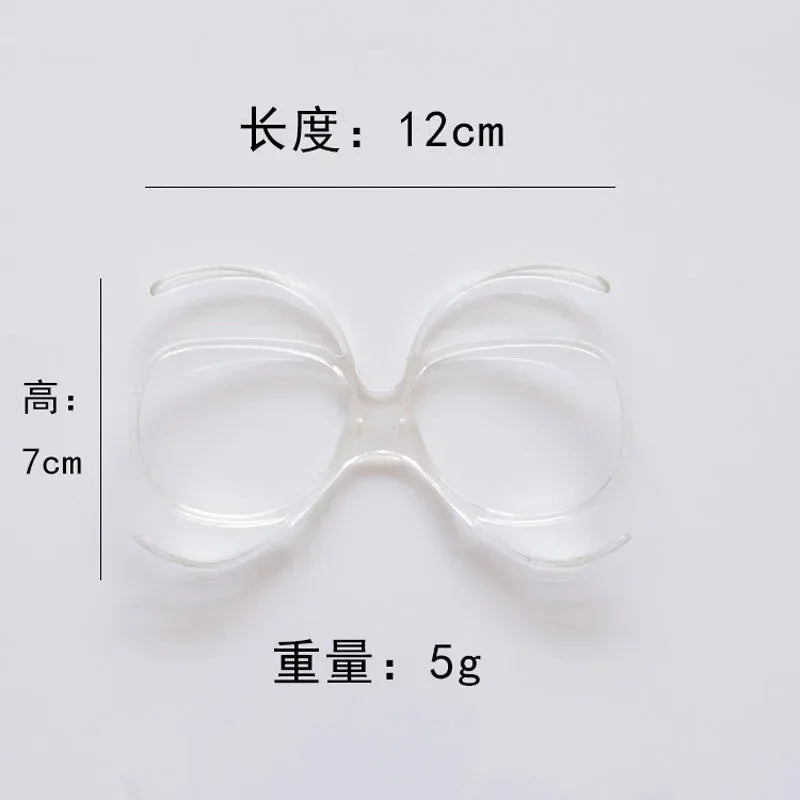 TR90 Ski Goggles Glasses Myopia Frame Skiing Snowboard Eyeglasses Adapter Myopia Frame can with prescription lenses customized