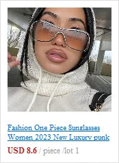 2024 Rimless Women's Sunglasses Gradient Lenses Sun glasses Lady Vintage Square Bee Designer Shades Female