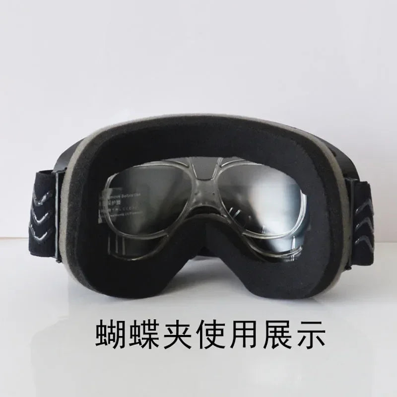 TR90 Ski Goggles Glasses Myopia Frame Skiing Snowboard Eyeglasses Adapter Myopia Frame can with prescription lenses customized