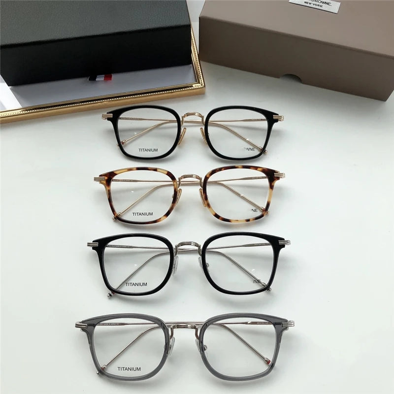 Thom Brand Design Titanium Acetate Optical Eyeglasses Frame Men Women TBX905 Glasses Myopia Prescription Eyewear Original box