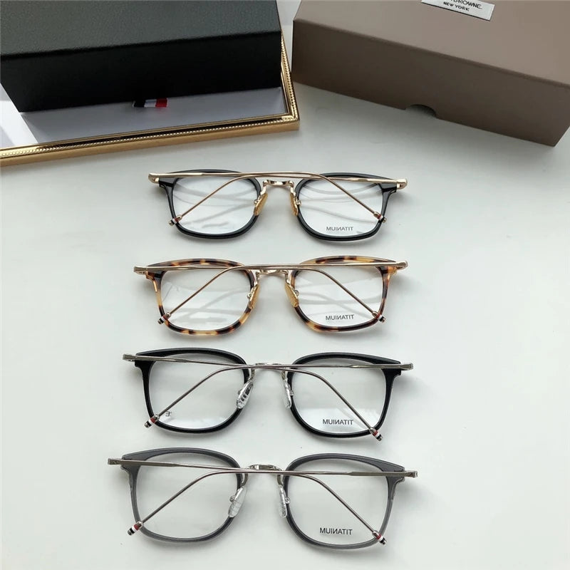 Thom Brand Design Titanium Acetate Optical Eyeglasses Frame Men Women TBX905 Glasses Myopia Prescription Eyewear Original box
