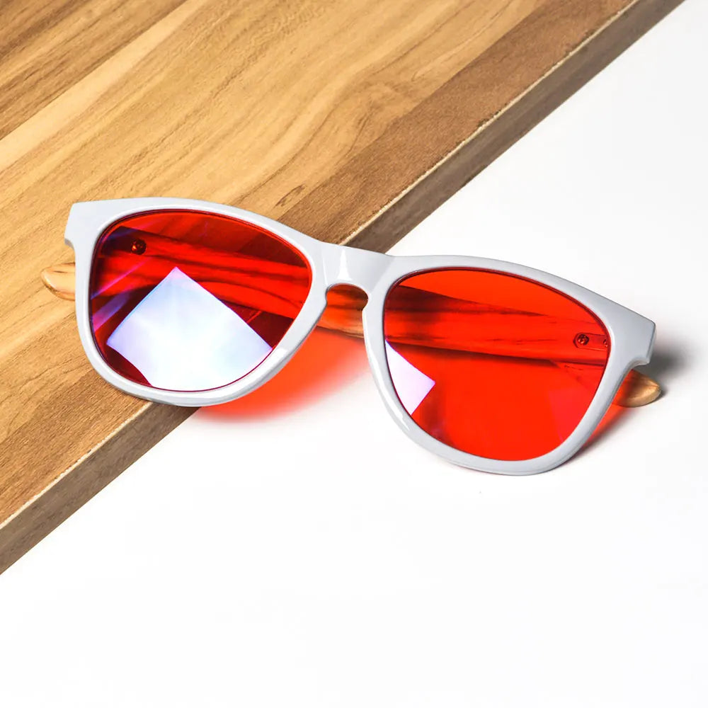 anti blue light glasses with red lenses y2k unusual glasses with blue light lock for women Anti Green Light good sleep
