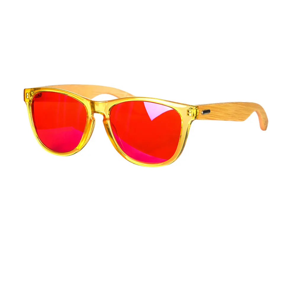 anti blue light glasses with red lenses y2k unusual glasses with blue light lock for women Anti Green Light good sleep