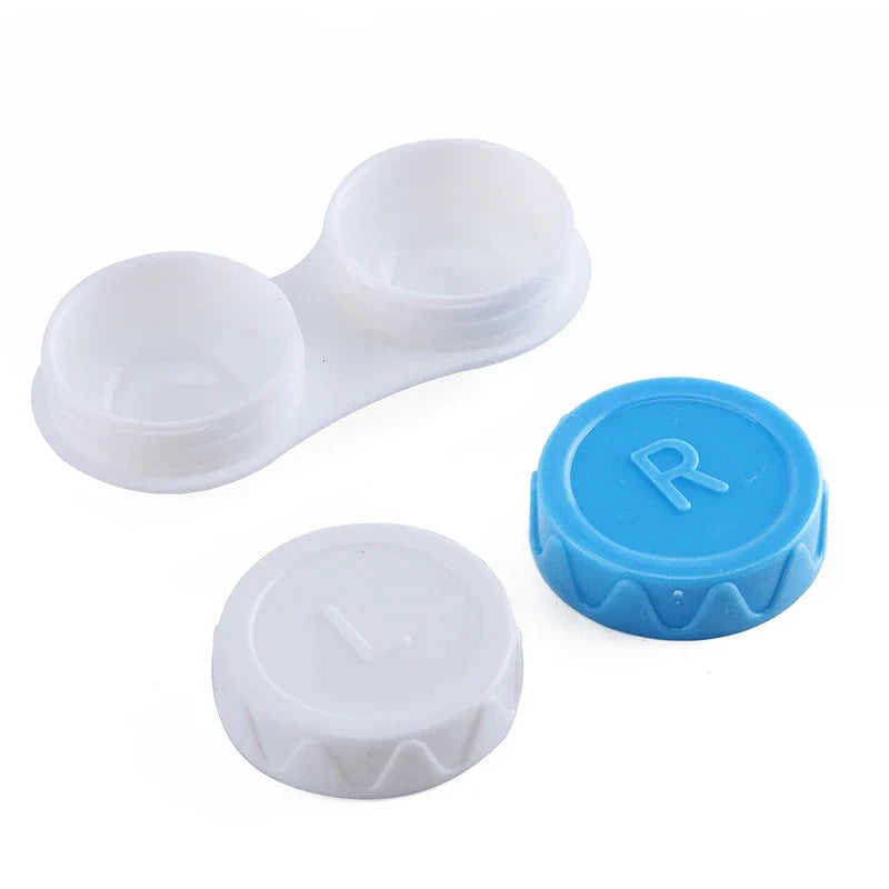 1/2PCS Glasses Cosmetic Contact Lenses Box Contact Lens Case for Eyes Travel Kit Holder Container Travel Accessories Wholesale