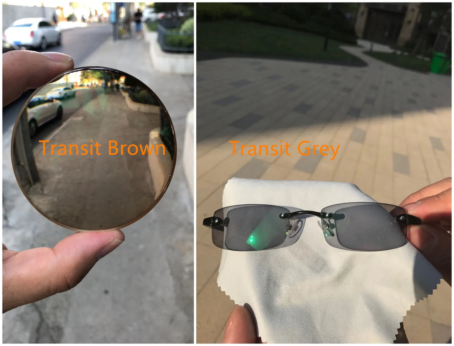 1.56 Index Prescription Photochromic Lenses Blue Ray Block Lenses Change Grey Lenses For Computer Work Use Anti Chameleon Lens