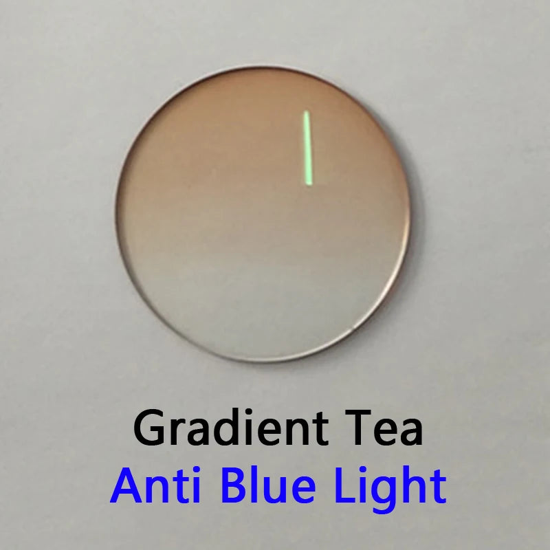 1.61 1.67 MR-8 Gradient Color Myopia Prescription Sunglasses Lenses Custom Nearsighted Hyperopia Optical Spectacles Lens