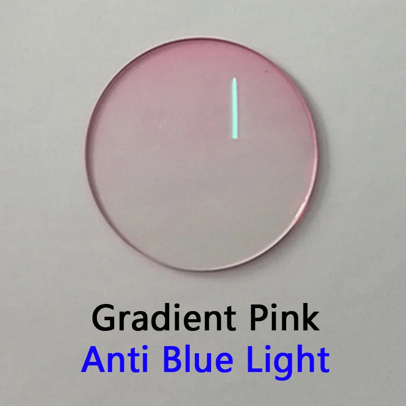 1.61 1.67 MR-8 Gradient Color Myopia Prescription Sunglasses Lenses Custom Nearsighted Hyperopia Optical Spectacles Lens