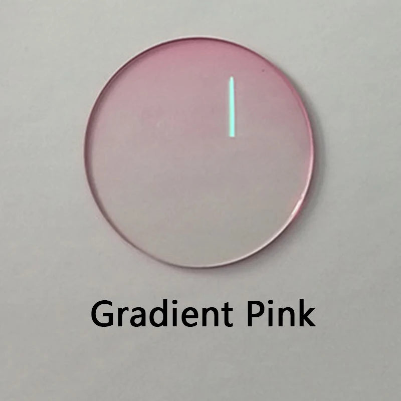 1.61 1.67 MR-8 Gradient Color Myopia Prescription Sunglasses Lenses Custom Nearsighted Hyperopia Optical Spectacles Lens