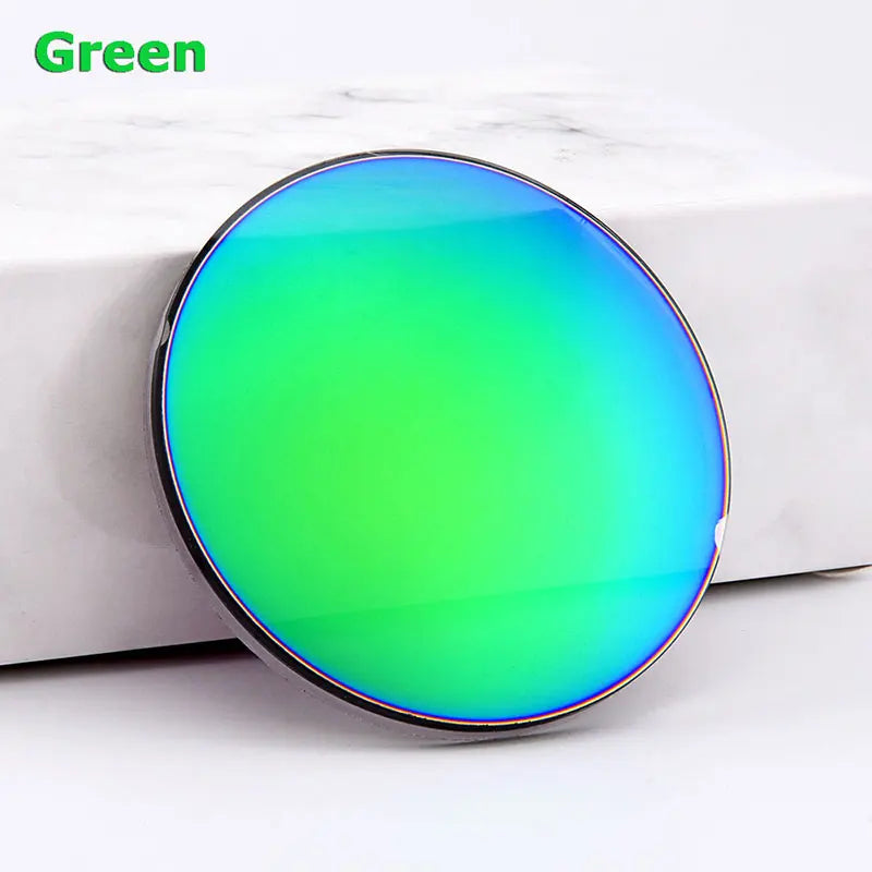 1.61 Single Vision Mirror Colorful Eyeglasses Lenses SPH -9.00~0 CYL Optical Sun Glasses Lens High Quality Lens Diameter 75mm