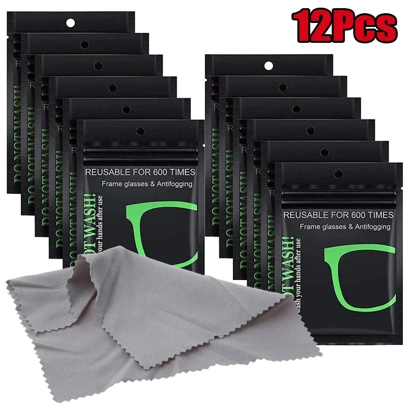 120 pezzi salviette antiappannamento riutilizzabili per occhiali in pelle scamosciata pre-inumidita panno antiappannamento per lenti sbrinatore salviette per occhiali occhiali prevenire l'appannamento