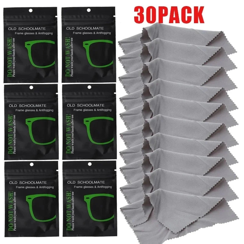 120 pezzi salviette antiappannamento riutilizzabili per occhiali in pelle scamosciata pre-inumidita panno antiappannamento per lenti sbrinatore salviette per occhiali occhiali prevenire l'appannamento