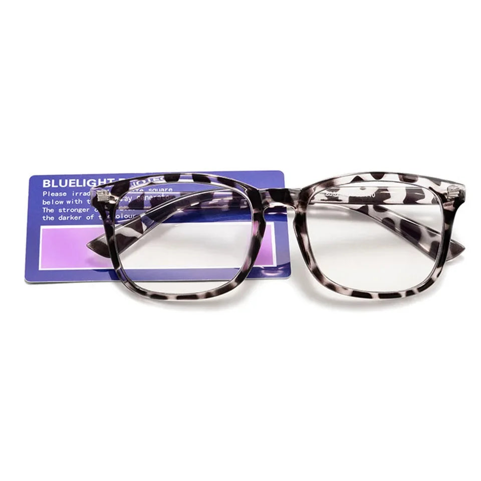 2/1 Pcs Occhiali anti luce blu anti affaticamento della vista Occhiali da gioco per computer e videogiochi per uomo e donna Montatura quadrata TR90