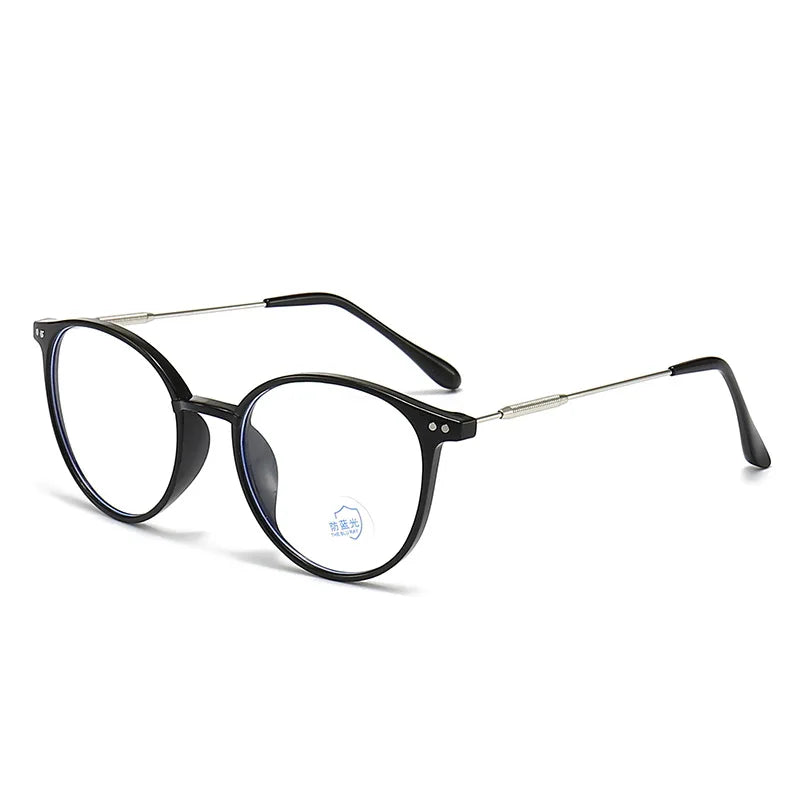 2024 New Classic Round  Anti-blue Light Glasses Women Pink Lenses For Female Summer Outdoor Accessory Eyewear