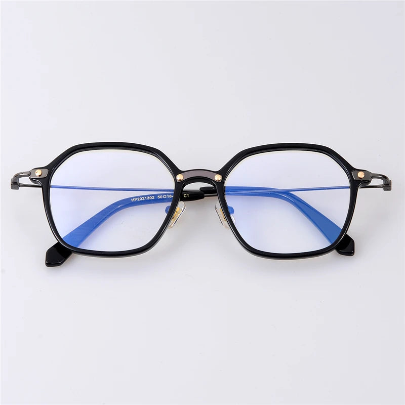 Acetate Green Square Men Glasses Eyeglass Frames Women Prescription Glasses Eye Glasses Frames for Men Bijziendheid Bril Heren