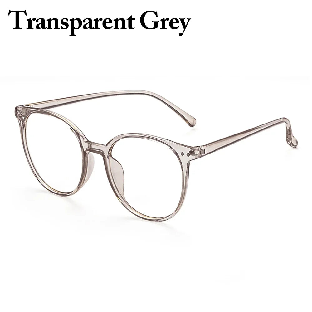 Blue Light Glasses PC Frame Resin Lens Anti Blue Light Blocking Radiation Sunglasses Unisex Trend Clear Lenses Computer Glasses