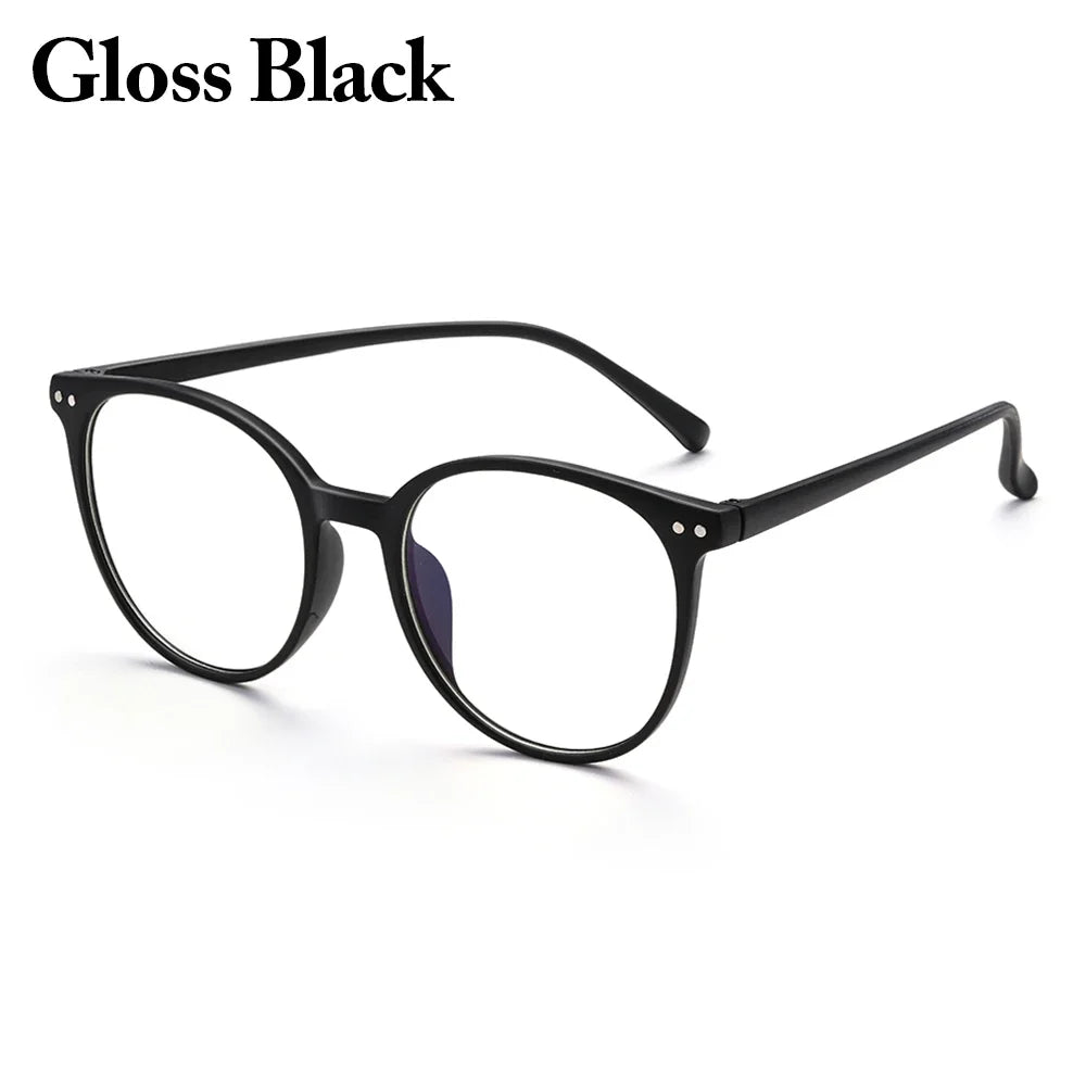 Blue Light Glasses PC Frame Resin Lens Anti Blue Light Blocking Radiation Sunglasses Unisex Trend Clear Lenses Computer Glasses