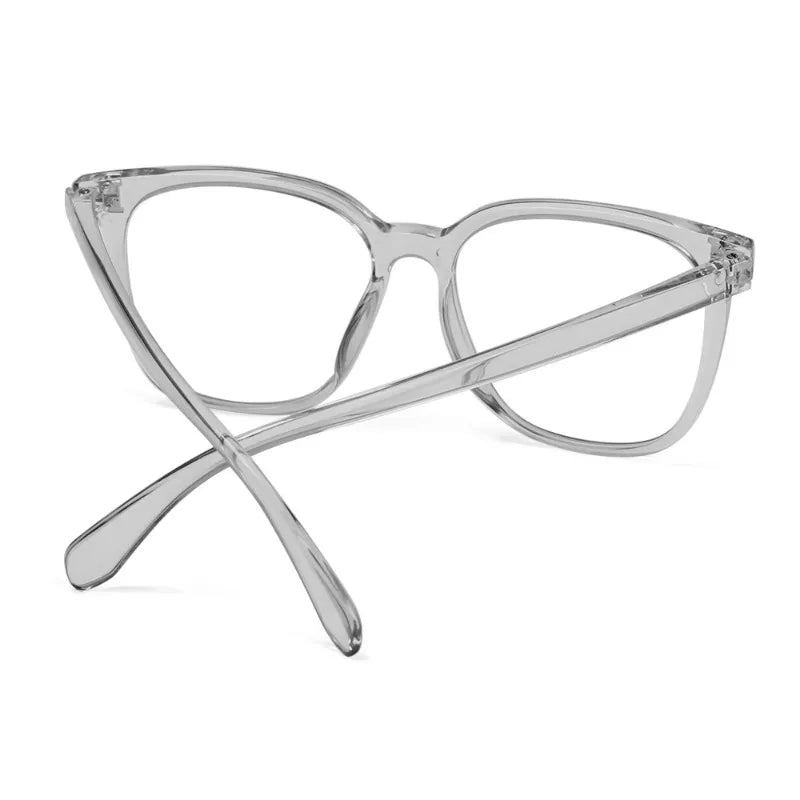 Blue Light Glasses Women PC Frame Resin Lens Anti Blue Light Blocking Radiation Trend Clear Lenses Transparent Optical Spectacle