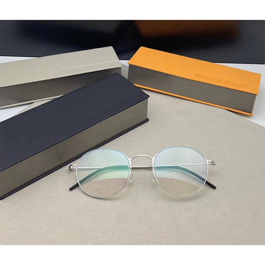 Denmark Brand Glasses Frame Round Eyewear Eyeglasses Men Woman Prescription Optical Lenses Designer Eyeglasses Frames for Men