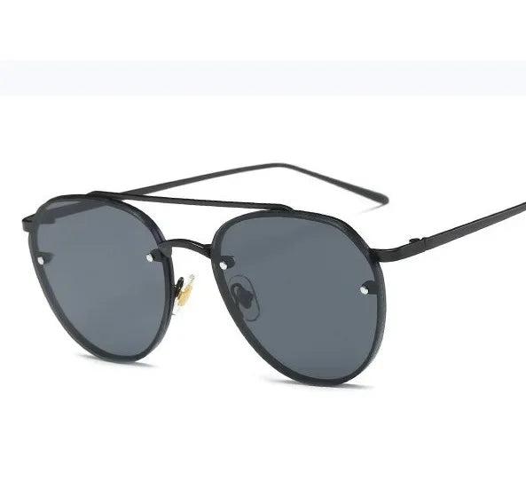Tide Sunglasses Women Oval Ultraviolet-proof Premium Pink Sun Glasses Men Outdoor Cycling Driving Sun Eyewear Gafas