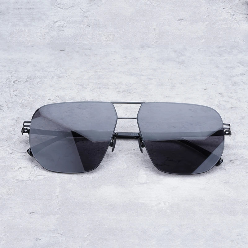 Germany Brand Designer Sunglasses Men Woman Sun Glasses Trendy Light Stainless Steel Sunglasses Tinted Sunglasses