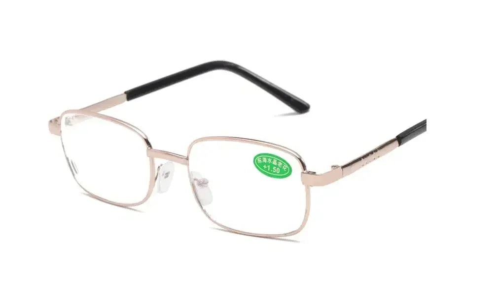 HD Lenses Reading GlassesMen's Women's Presbyopia Magnified Clear PC Lenses Diopter Glasses +0--+400