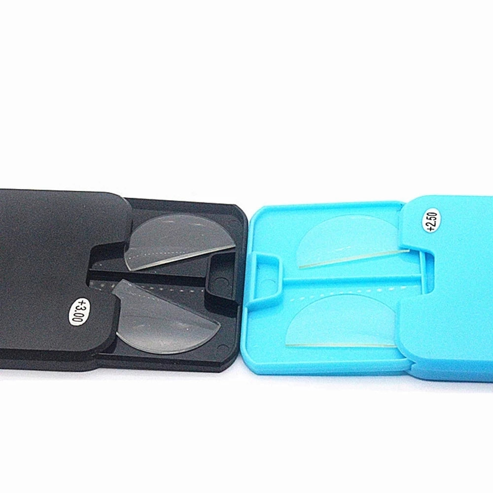 IENJOY Liquid Silicone Bifocal Lens Stick-on Bifocal Lenses Reusable Reading Glasses Sunglasses With Diopters Presbyopic Lens
