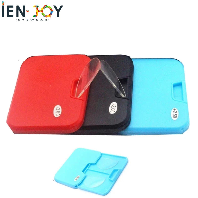 IENJOY Liquid Silicone Bifocal Lens Stick-on Bifocal Lenses Reusable Reading Glasses Sunglasses With Diopters Presbyopic Lens