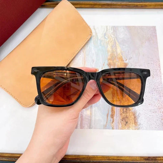 JMM Herbie Sunglasses Women Luxury Brand Designer Sunglasses Men Shades for Women DEALAN & HERBIE Glasses Black Sunglasses