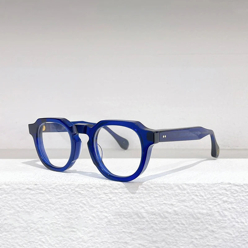 Japanese Vintage Classical Prescription Glasses Optical Myopia Frame Eyewear Glasses Men Quality Aceteate Eye Glasses for Men