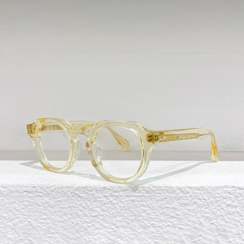 Japanese Vintage Classical Prescription Glasses Optical Myopia Frame Eyewear Glasses Men Quality Aceteate Eye Glasses for Men