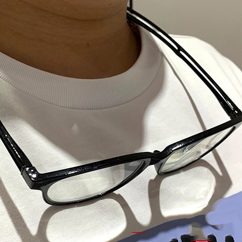 Lightweight Hanging Neck Reading Glasses Magnetic Bendable Anti Blue Light Presbyopic Glasses Men Women Adjustable Temples