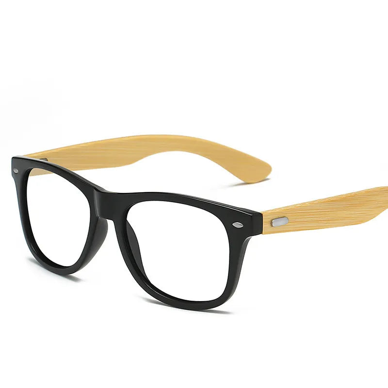 Luxury Designer Wooden Bamboo Sunglasses Classic Male Driving Riding UV400 Sports Sun Glasses Men Eyewear Eyeglasses