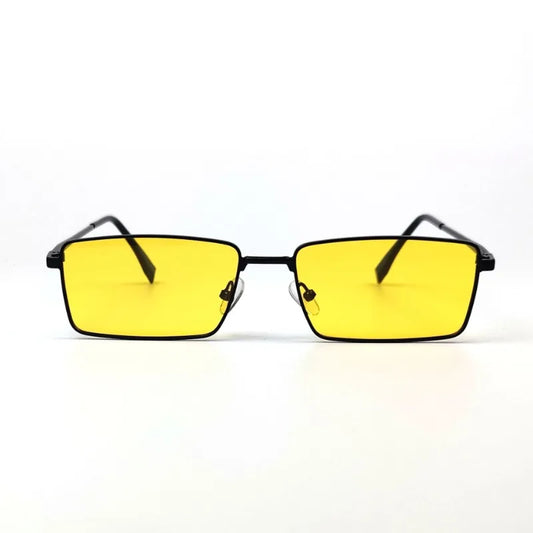 Men's Vintage Luxury Designer Sun Eyeglasses Night Vision Mirror Ultra Clear Sunglasses Driver Yellow Lenses Fishing Mirror gg