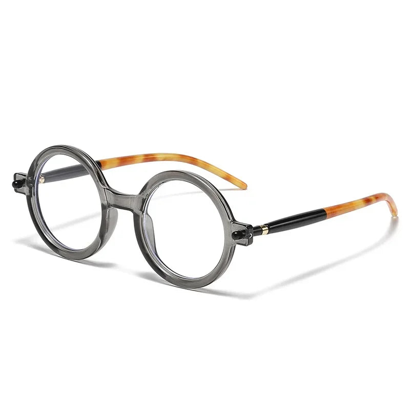 Modern Versatile Street Photos Sunglasses Flat Lenses Vintage Sunglasses for Women Artistic Round Frame Sun Glasses Очки