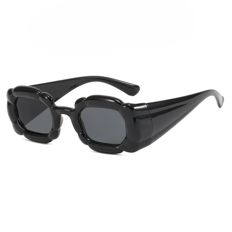 Outdoor Travel Sunscreen PC Sun Glasses Women Hip Hop Candy Show Sunglasses gg 2024 New Petal Y2K Designer Sunglasses