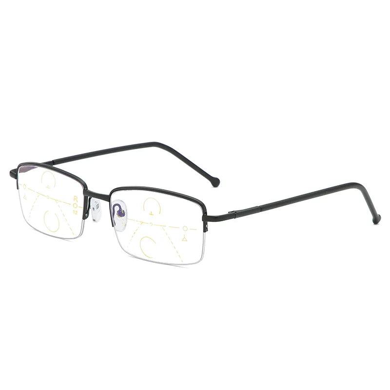 Quality Progressive Multifocal Bifocal Reading Glasses Men Women Anti Blue Light Optics Eyeglasses Anti-Computer Radiation Cheap